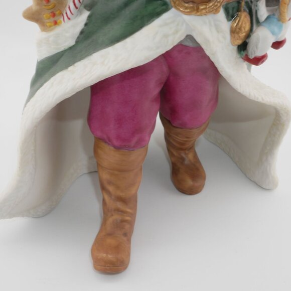 Victorian Santa Fine Porcelain Figurine By Lenox 1993 Vintage - Picture 12 of 13